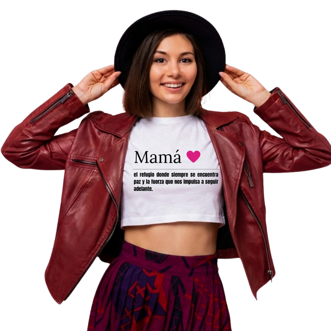 Mamá Crop Top